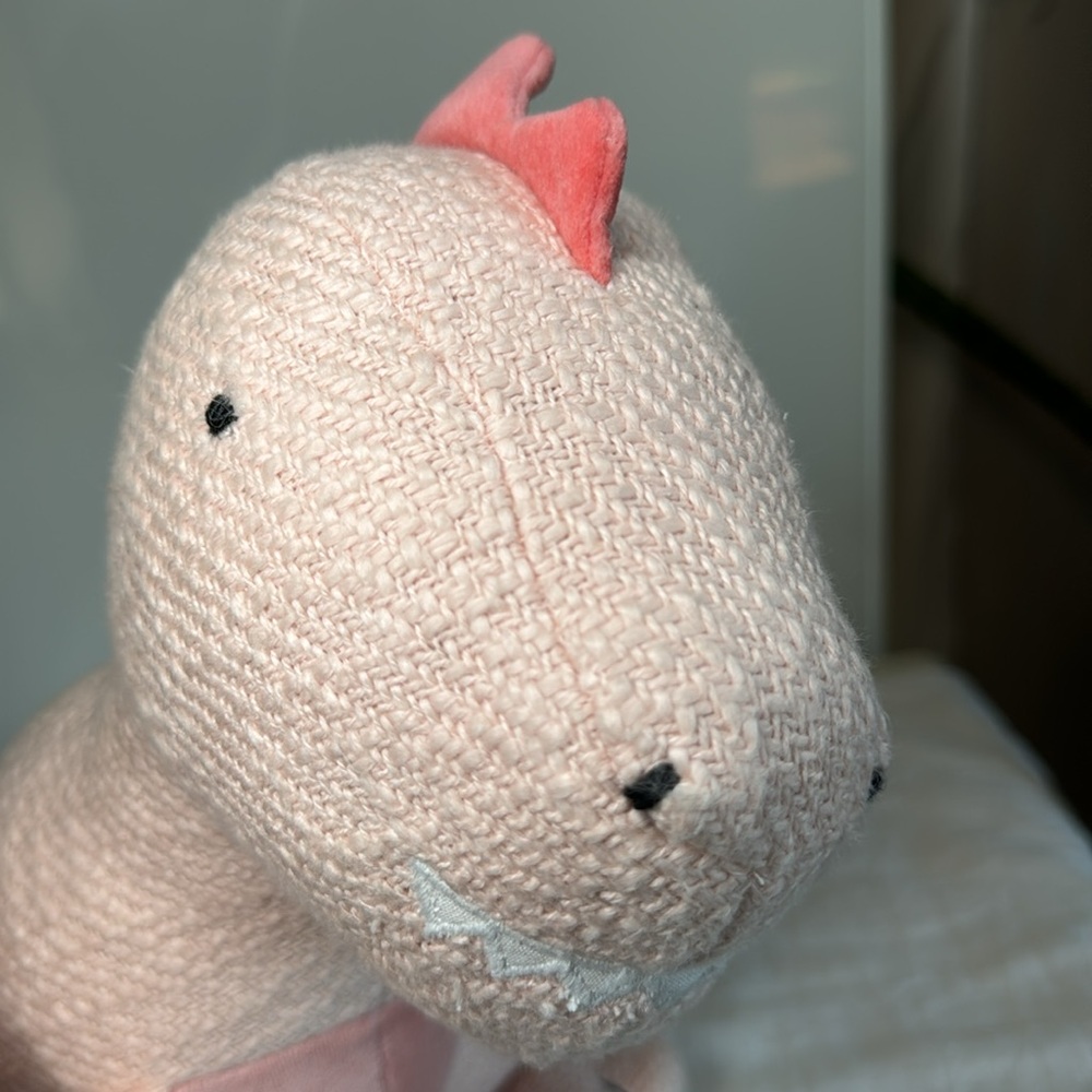 Pillowfort Pink Dinosaur Plushie - Picture 6 of 8